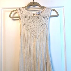 Bebe crochet sweater, super sexy